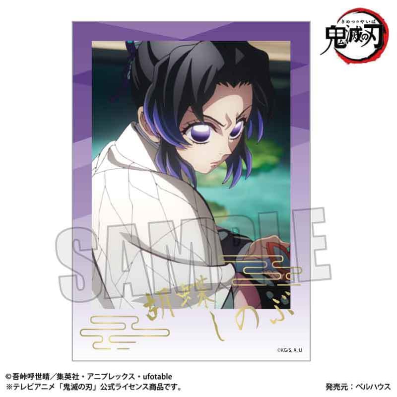 鬼滅の刃 A4サイズ ブロマイド トレーディング箔押しブロマイド アニメ「鬼滅の刃」/無限城編ver