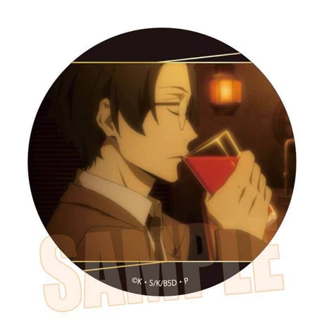 メモリーズ缶バッジ (黒の時代) 文豪ストレイドッグス/坂口 安吾B