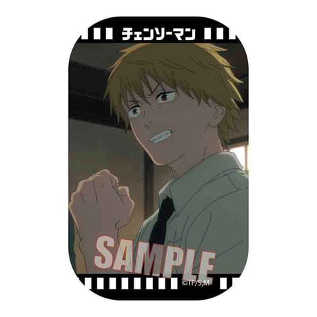 メモリーズスクエア缶バッジ チェンソーマン/デンジA