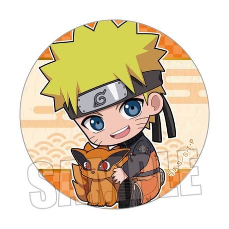 トレーディング缶バッジ  NARUTO-ナルト- 疾風伝/ぎゅぎゅっと Part2