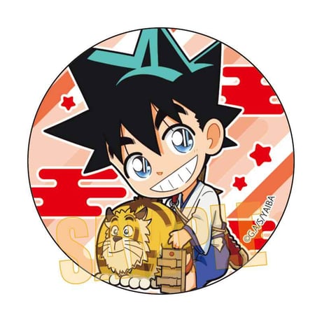 トレーディング缶バッジ 真･侍伝YAIBA/ぎゅぎゅっと