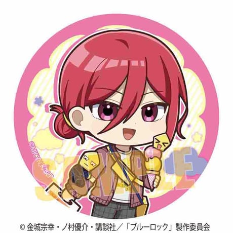 缶バッジ ブルーロック/千切 豹馬(Welcome to BLUE LOCK LAND★)