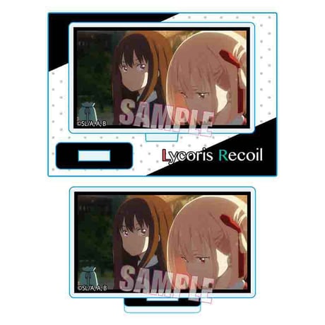 メモリーズミニスタンド リコリス・リコイル/千束&たきな(制服)