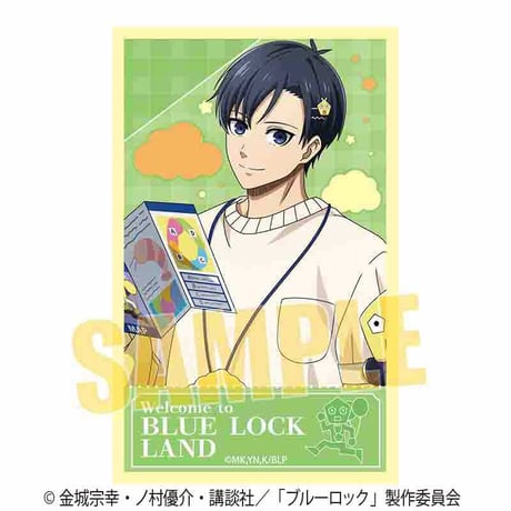 トレーディングステッカー ブルーロック/Welcome to BLUE LOCK LAND★