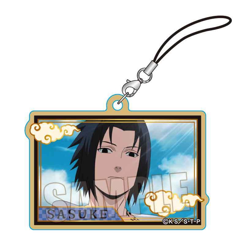 12月発売】木札ストラップ NARUTO-ナルト- 疾風伝/うちはサスケ | ベル