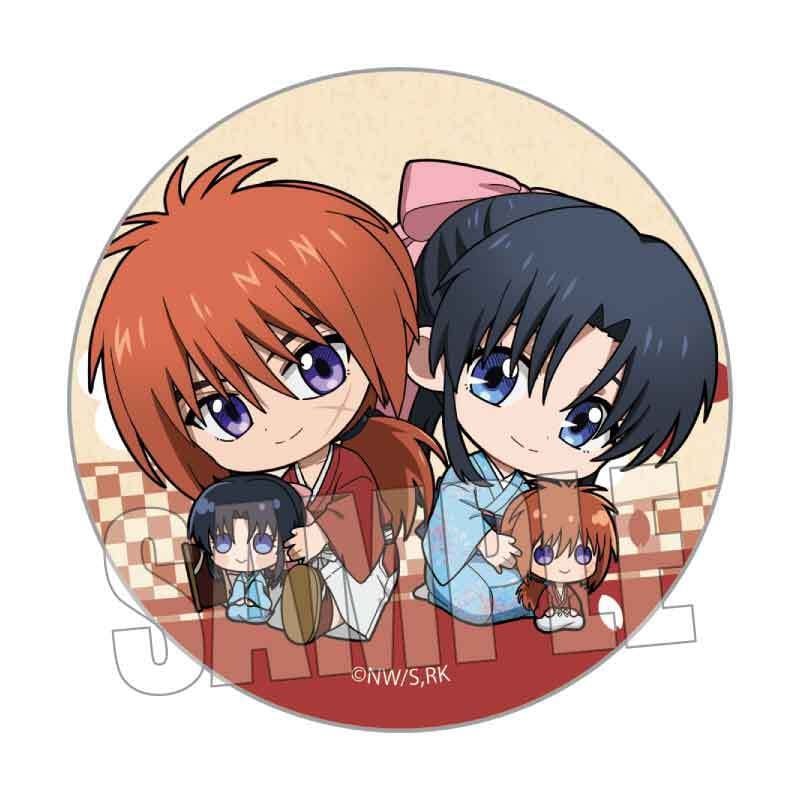 トレーディング缶バッジ TVアニメ「るろうに剣心 －明治剣客浪漫譚