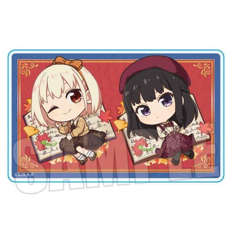 アクリルカード TVアニメ「リコリス・リコイル」/千束&たきな(読書)