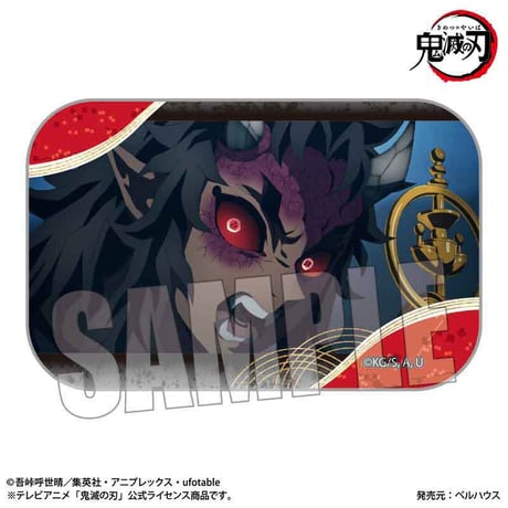 〈再販〉メモリーズスクエア缶バッジ 鬼ver. アニメ「鬼滅の刃」刀鍛冶の里編/積怒
