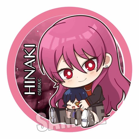 トレーディング缶バッジ ガチ恋粘着獣 ～ネット配信者の彼女になりたくて～/ぎゅぎゅっと