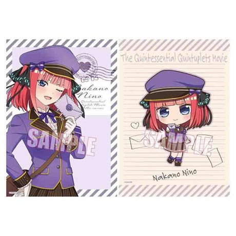 らくピタポスター 映画 五等分の花嫁/中野 二乃 恋文郵便屋ver.