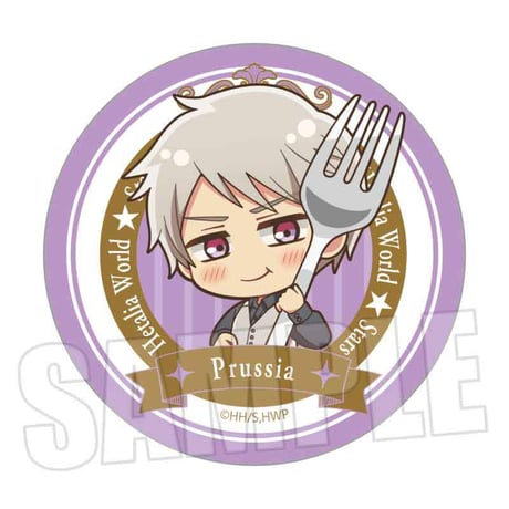トレーディング缶バッジ ヘタリア World★Stars/ごちきゃら
