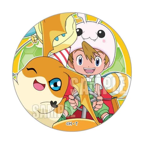 トレーディング缶バッジ デジモンアドベンチャー/DIGIMON PARK