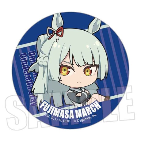 〈再販〉トレーディング缶バッジ アニメ『ウマ娘 シンデレラグレイ』/ぷかっしゅ