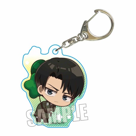ぷかっしゅアクリルキーホルダー 進撃の巨人/リヴァイA(バルーンver.)