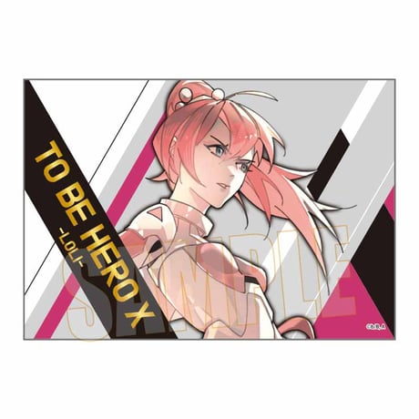 トレーディング箔押しブロマイド アニメ「TO BE HERO X」