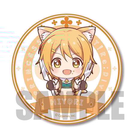 <再販>ごちきゃら缶バッジプリンセスコネクト！Re:Dive/ヒヨリ