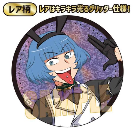 トレーディング缶バッジ えぶりでいホスト/バニーディーラー