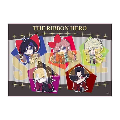 トレーディング箔押しブロマイド 『THE RIBBON HERO リボンヒーロー』