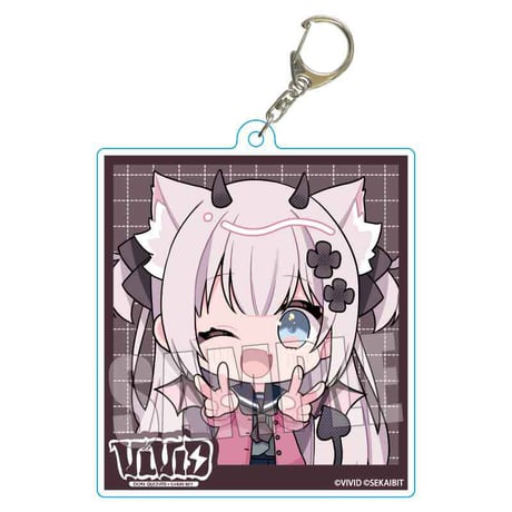トレーディングちょいデカアクリルキーホルダー せかいびっと