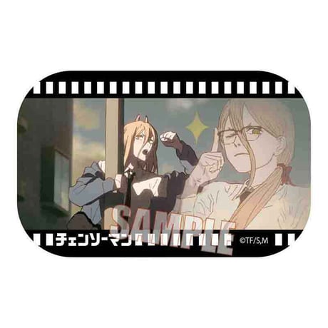 メモリーズスクエア缶バッジ チェンソーマン/パワーF