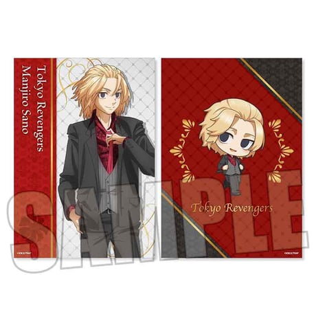 らくピタポスター 東京リベンジャーズ/佐野 万次郎 ドレスシャツver.