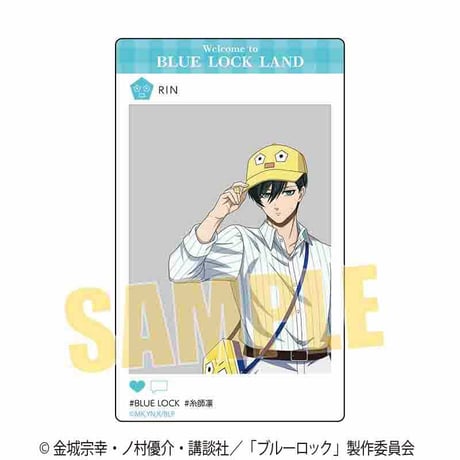 アクリルカード ブルーロック/糸師 凛(Welcome to BLUE LOCK LAND★)