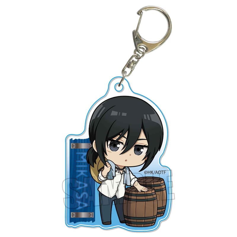 進撃の巨人　ミカサ　アクリルキーホルダー　空想巨人水族館 Anique Shop JAPAN