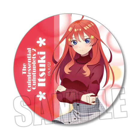 <再販>トレーディング缶バッジ 五等分の花嫁∬/ひざまくらver.