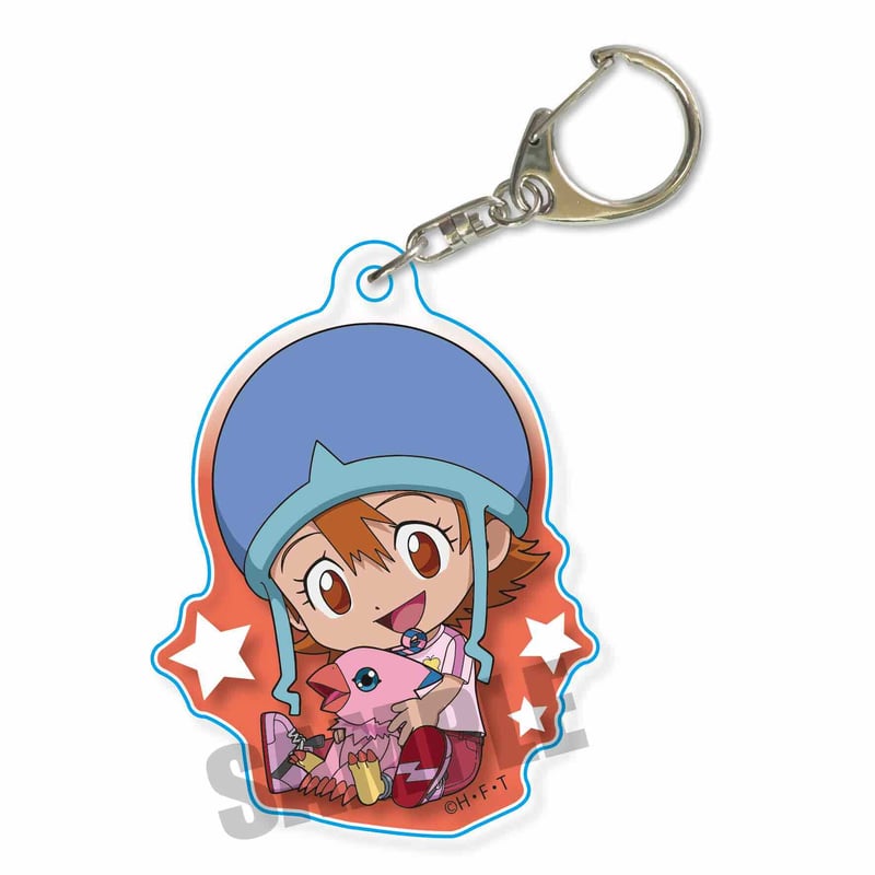 ぎゅぎゅっとアクリルキーホルダーデジモンアドベンチャー