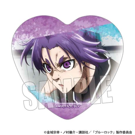 メモリーズハート缶バッジ 劇場版ブルーロック -EPISODE 凪-/御影 玲王C