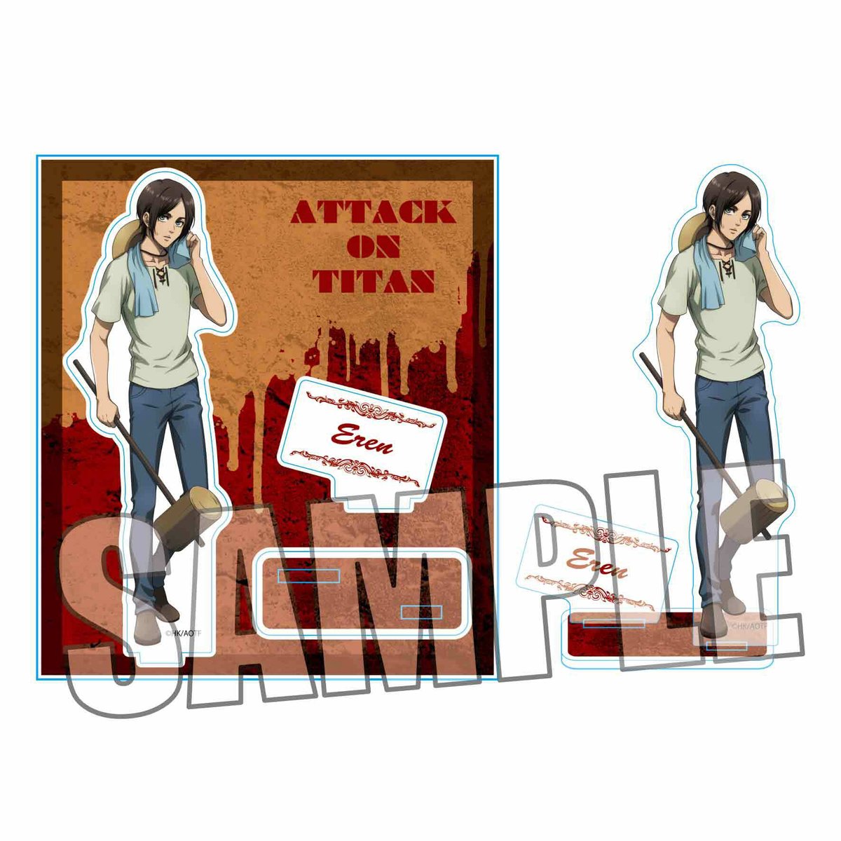 アクリルスタンド 作業着ver. 進撃の巨人/エレン・イェーガー アクリルスタンド 作業着ver. 進撃の巨人/エレン・イェーガー