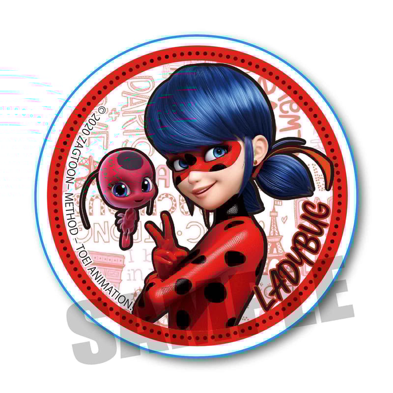 バラ売り可能・ミラキュラス レディバグ＆シャノワール・シール・人形・フランス バラ売り可能・ミラキュラス レディバグ＆シャノワール・シール・人形