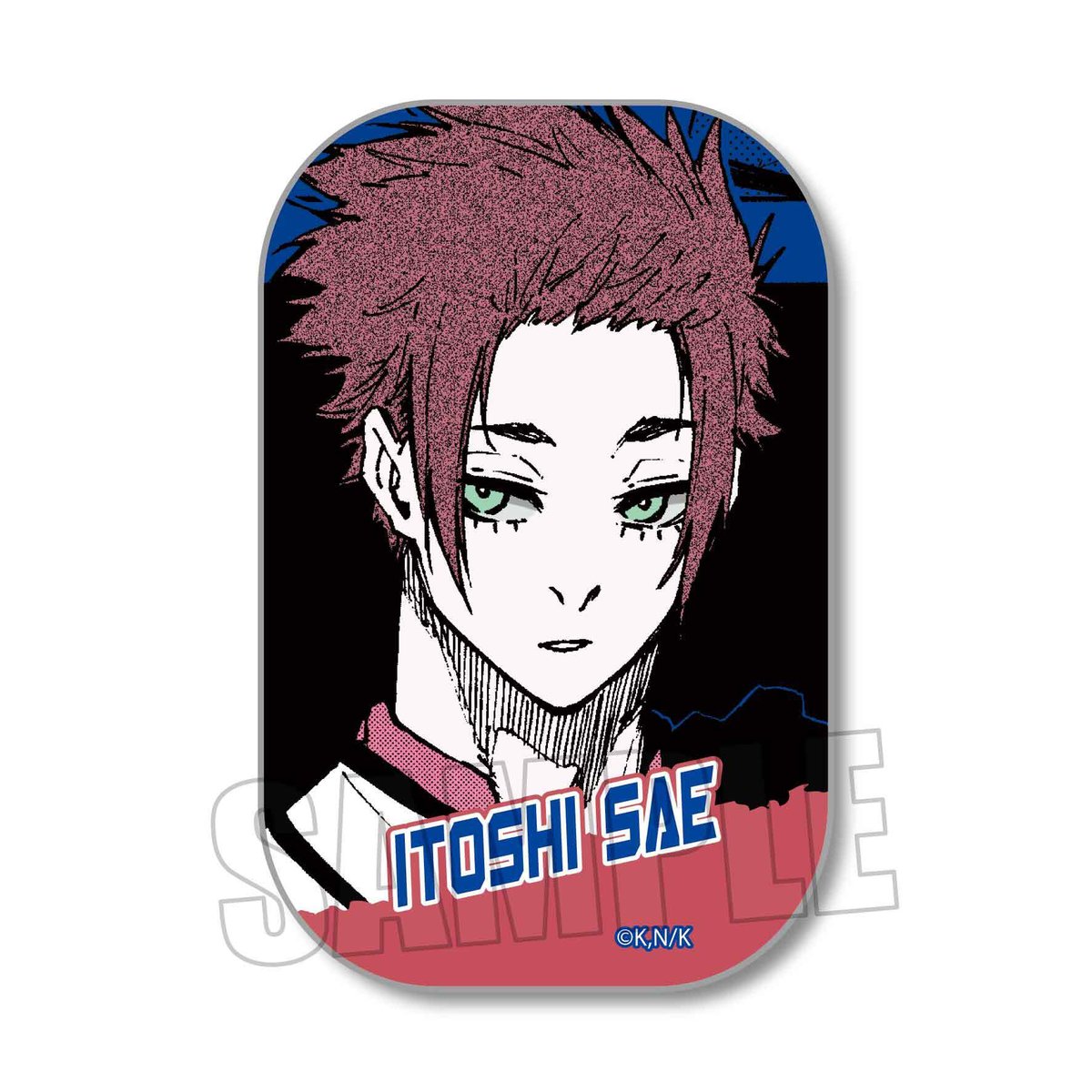 トレーディングスクエア缶バッジ ブルーロック | ベルハウスショップ