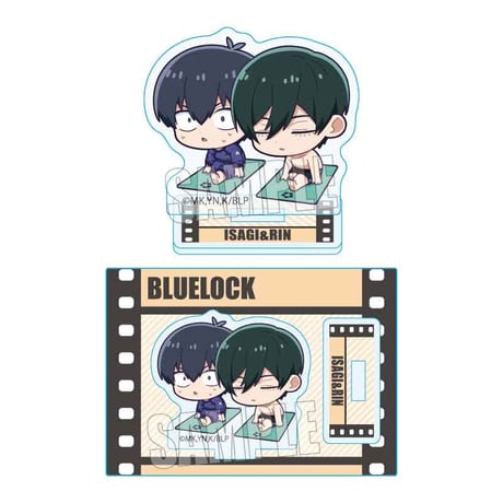 ぷちめもっ！ミニスタンド ブルーロック/潔&凛