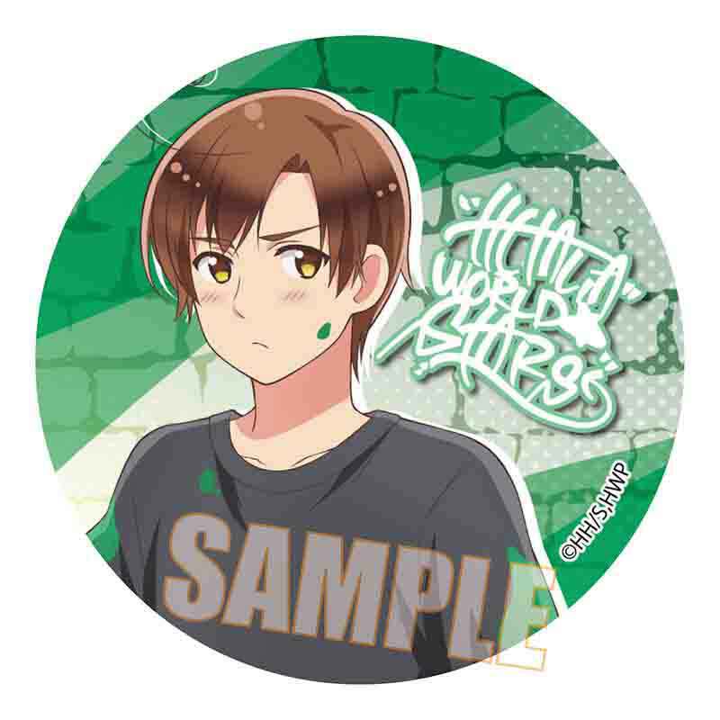 トレーディング缶バッジ ヘタリア World☆Stars/つなぎver トレーディング缶バッジ ヘタリア World☆Stars/つなぎver