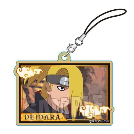 【12月発売】木札ストラップ NARUTO-ナルト- 疾風伝/デイダラ