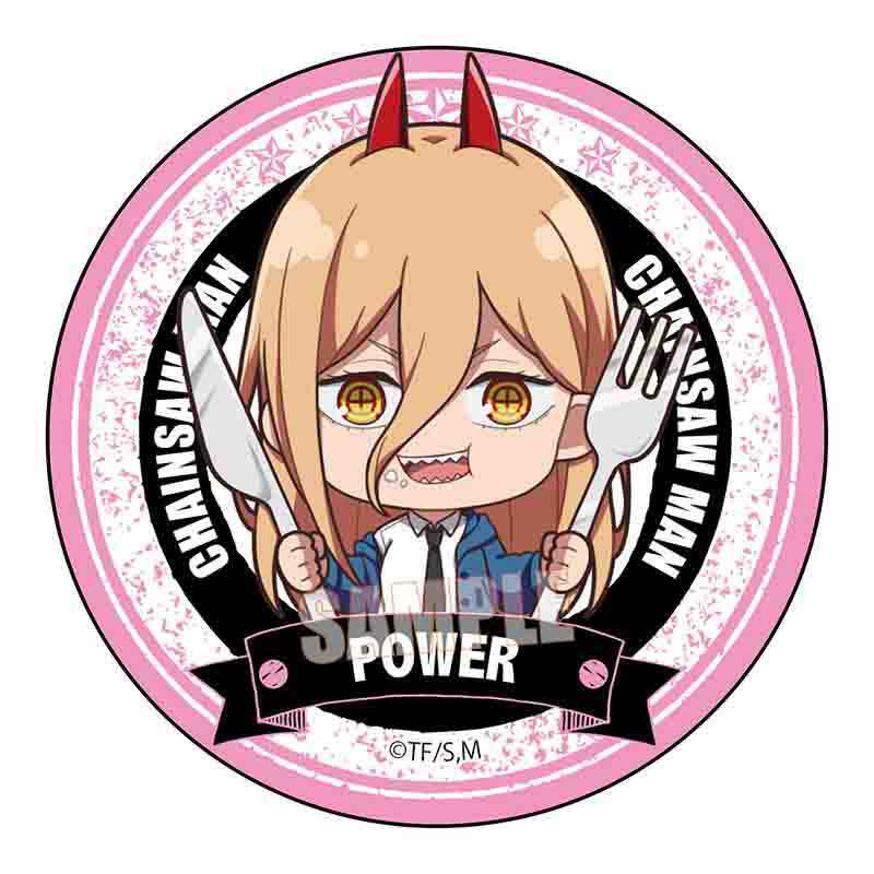 チェンソーマン　パワー　缶バッジ　ギャルピース トレーディング缶バッジ チェンソーマン/ごちきゃら | ベルハウスショップ