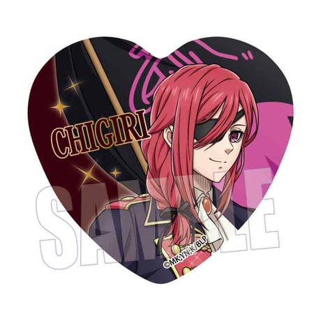 ハート缶バッジ ブルーロック/千切 豹馬 パイレーツver.