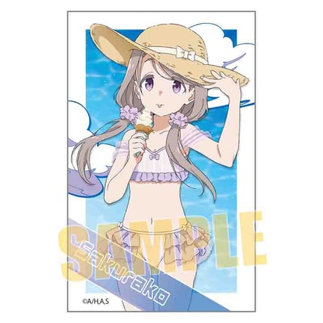 トレーディングステッカー TVアニメ「mono」/水着で海！