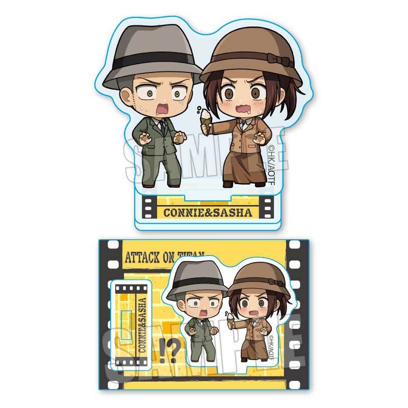 再販〉ぷちめもっ！ミニスタンド 進撃の巨人/コニー&サシャ | ベル