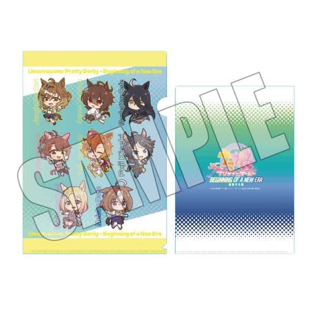 ぷかっしゅクリアファイル 劇場版『ウマ娘 プリティーダービー 新時代の扉』