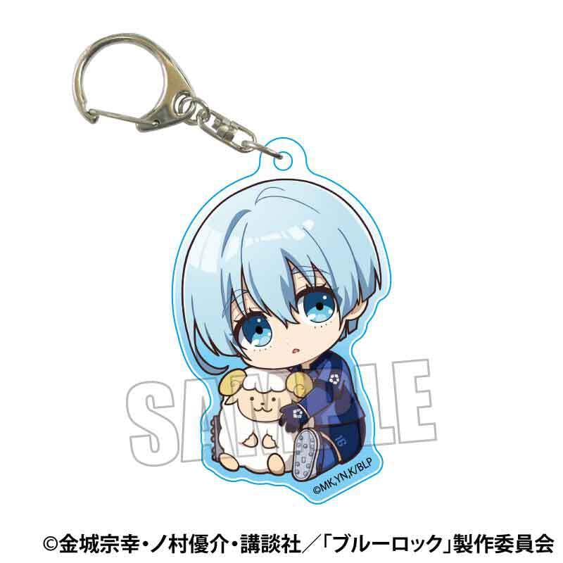 氷織　羊　キーホルダー　アクリルキーホルダー　デフォルト　ブルロ　ブルーロック ブルーロック トイシリーズ 第2弾 アクリルキーホルダー 氷織 羊