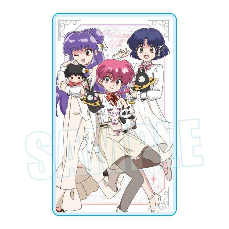 アクリルカード らんま1/2 らんま&あかね&シャンプー(ぬいぐるみと