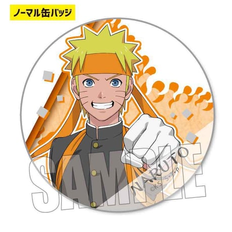 トレーディング缶バッジ NARUTO-ナルト- 疾風伝/応援団ver.