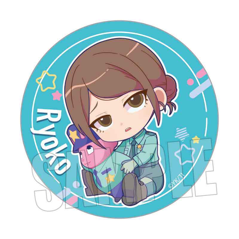 トレーディング缶バッジ アニメ『銀河特急 ミルキー☆サブウェイ