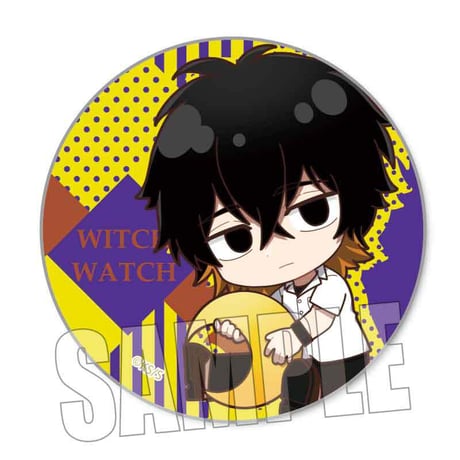 トレーディング缶バッジ ウィッチウォッチ/ぎゅぎゅっと