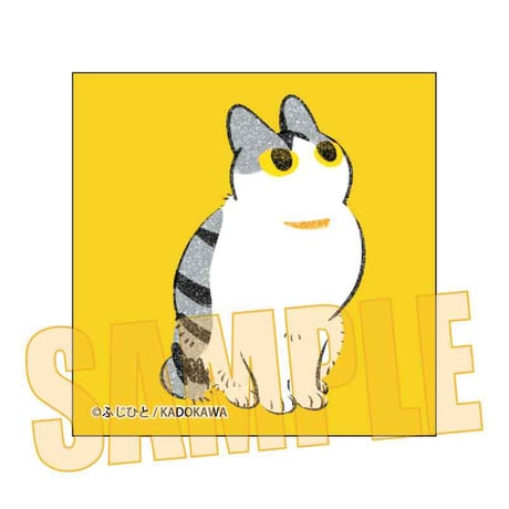 トレーディングスクエアマグネット じじ猫くらし