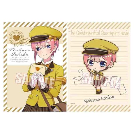 らくピタポスター 映画 五等分の花嫁/中野 一花 恋文郵便屋ver.