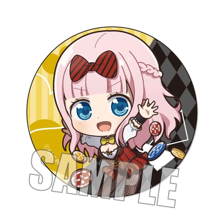 トレーディング缶バッジ かぐや様は告らせたい？～天才たちの恋愛頭脳戦～/ディーラーver.