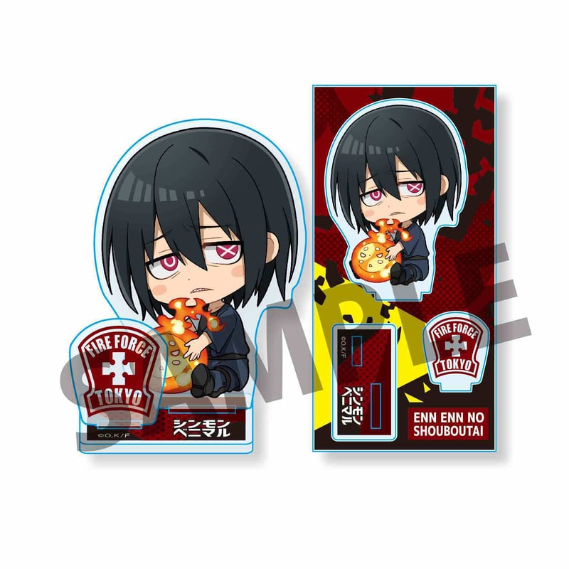 再販>ぎゅぎゅっとアクリルフィギュア炎炎ノ消防隊/新門 紅丸 再販>ぎゅぎゅっとアクリルフィギュア炎炎ノ消防隊/新門 紅丸